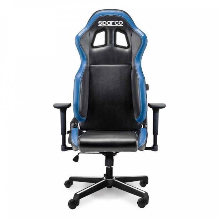 Sparco Silla Gaming-Oficina S00998NRAZ Negro-Azul 1