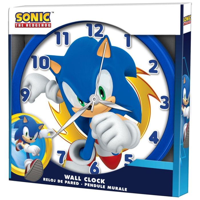 SEGA Reloj de Pared Sonic The Hedgehog 25cm
