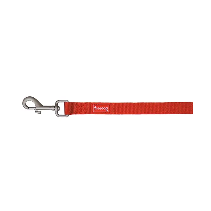 Freedog Tirador Nylon Basic Rojo 10 mm 120 cm