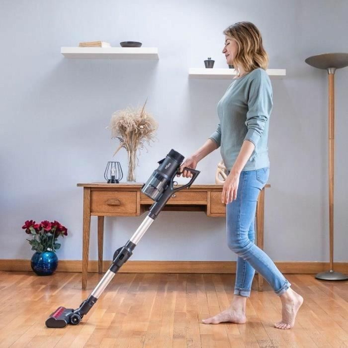 Eziclean EZI1701132329138 Aspiradora Escoba Sin Cable Cycloboost FR15 Animal 450W, 80min autonomía, 30kPa succión, Negra, Fabricada en Francia 2 Eziclean EZI1701132329138 Aspiradora Escoba Sin Cable Cycloboost FR15 Animal 450W, 80min autonomía, 30kPa succión, Negra, Fabricada en Francia 2