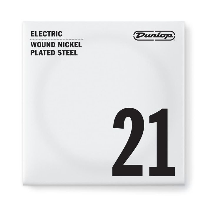 Dunlop Cuerda Eléctrica Nickel Entorchada Calibre 021 para Guitarra