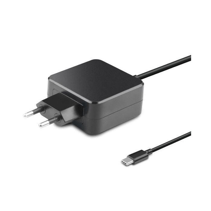 CoreParts Adaptador de Corriente USB-C 45W para Pared EU con Conector USB-C - Salida Múltiple 5V/2A a 20V/2.25A CoreParts Adaptador de Corriente USB-C 45W para Pared EU con Conector USB-C - Salida Múltiple 5V/2A a 20V/2.25A