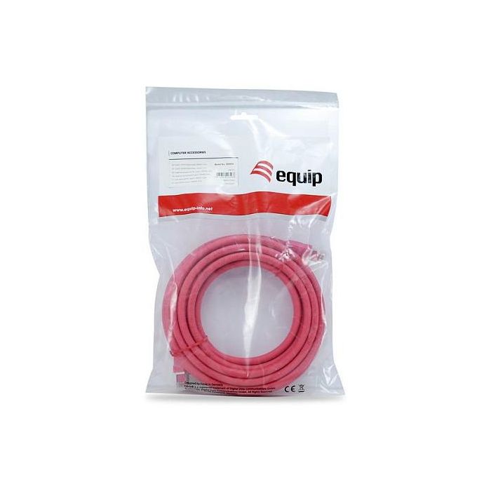 EQUIP 608027 Cable Patch Cat8.1 S/FTP LSZH 0.5m Rojo 2