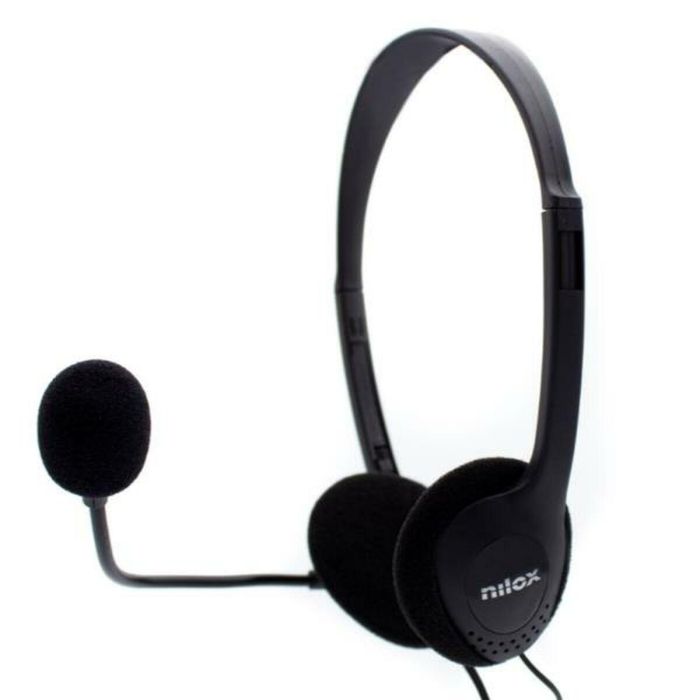 Auriculares con Micrófono Nilox Negro 1