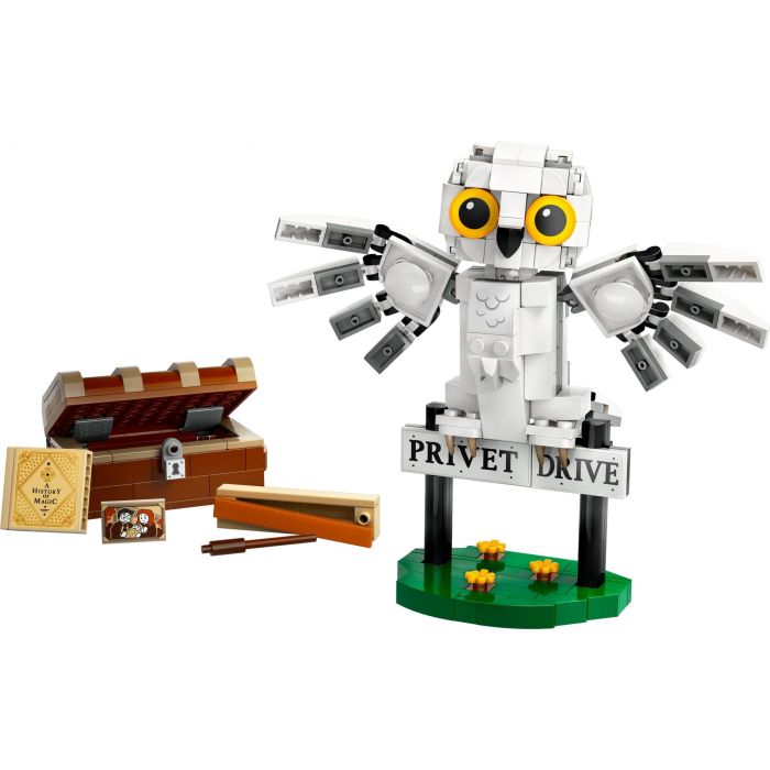 LEGO 76425 Set de Construcción Harry Potter: Lechuza Nival Hedwig Articulada - Número 4 de Privet Drive, Juguete Fantasía 1 LEGO 76425 Set de Construcción Harry Potter: Lechuza Nival Hedwig Articulada - Número 4 de Privet Drive, Juguete Fantasía 1