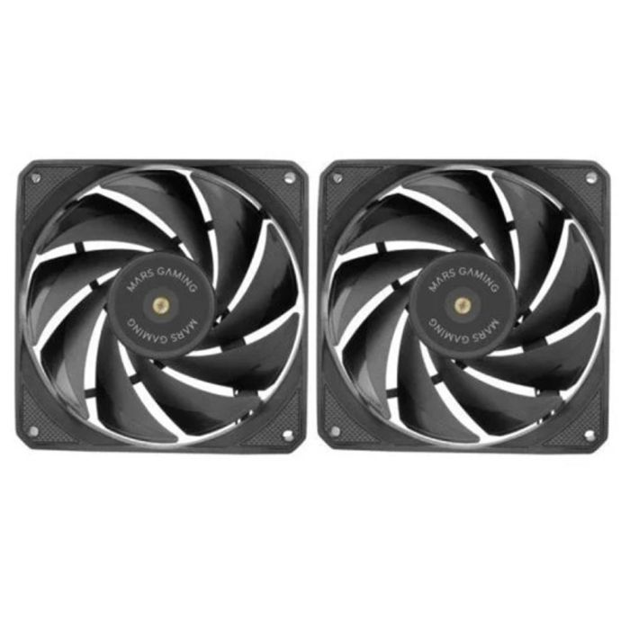 Pack 2 Ventiladores Mars Gaming MF-NCLX2/ 12cm