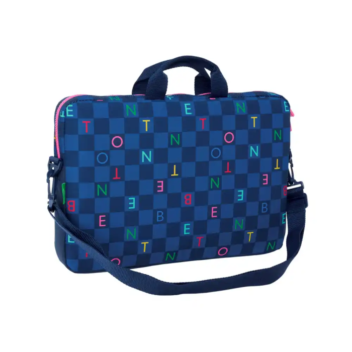 Benetton Funda Portatil 15,6'' Damero 40x27x4cm 1