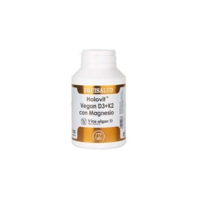 Holovit Vegan D3+K2 con Magnesio, 180 Cápsulas