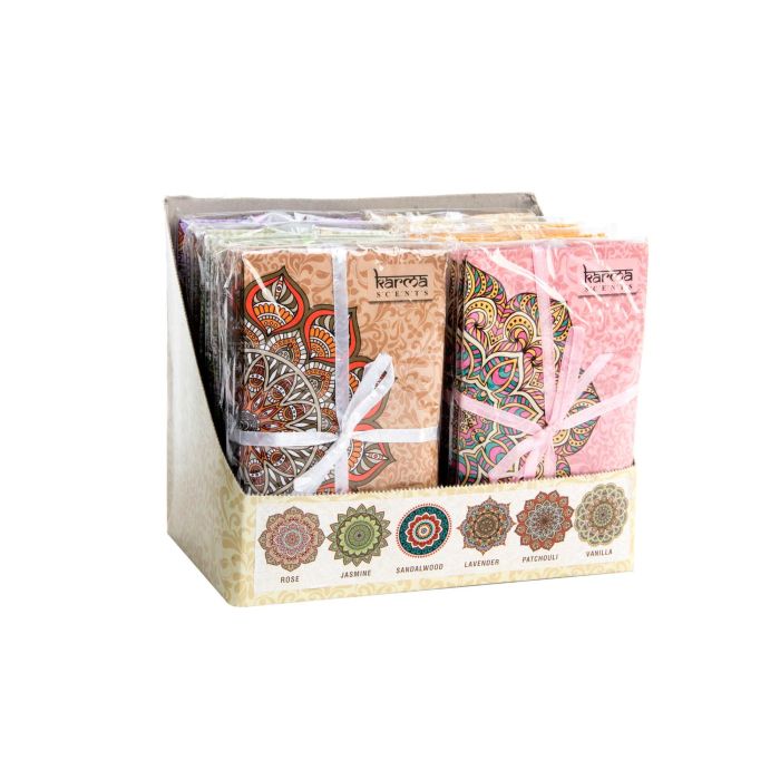 Bolsa Aroma Indio DKD Home Decor 2 x 17 x 10 cm Set de 3 (12 Unidades) 2 Bolsa Aroma Indio DKD Home Decor 2 x 17 x 10 cm Set de 3 (12 Unidades) 2