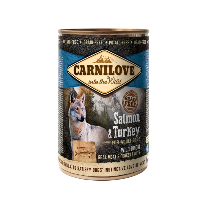 Carnilove Canine Adult Salmon Pavo Caja 6x400 gr