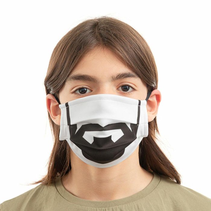 Mascarilla Higiénica de Tela Reutilizable Beard Luanvi Talla M Pack de 3 uds 4 Mascarilla Higiénica de Tela Reutilizable Beard Luanvi Talla M Pack de 3 uds 4