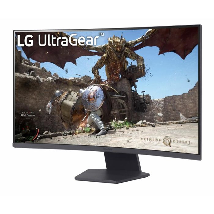LG 32GS60QC-B Monitor Gaming 32" 2560x1440 180Hz HDR10 1ms VA Curva 1000R 2xHDMI DP 1 LG 32GS60QC-B Monitor Gaming 32" 2560x1440 180Hz HDR10 1ms VA Curva 1000R 2xHDMI DP 1