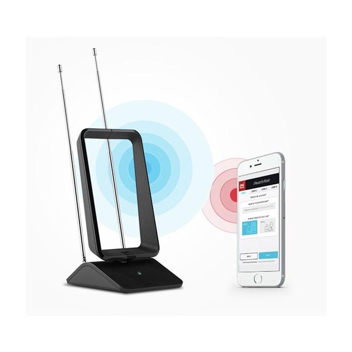One For All Antena Interior TV Amplificada FHD 5G, Recepción Óptima de TDT y DVB-T/T2 con Filtro de Bloqueo 4G/5G 5 One For All Antena Interior TV Amplificada FHD 5G, Recepción Óptima de TDT y DVB-T/T2 con Filtro de Bloqueo 4G/5G 5