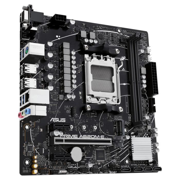 ASUS Prime A620M-E-CSM Placa Base mATX, Zócalo AM5, DDR5, AMD Ryzen 7000 Series
