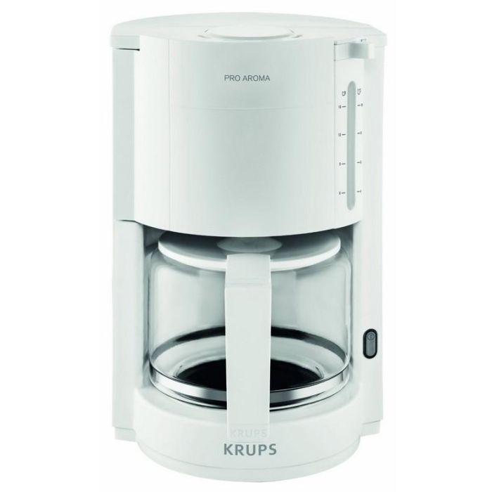 Krups Cafetera de filtro F 309 01 ProAroma, 10 tazas, Blanco, 1050 W