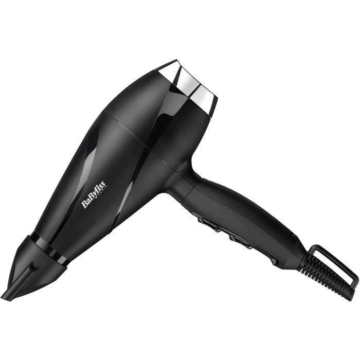 BaByliss 6713DE Secador de Pelo Shine Pro 2200W, 110 km/h, Iónico, 2 Temperaturas/Velocidades, Aire Frío, Difusor y Concentrador, Profesional 1 BaByliss 6713DE Secador de Pelo Shine Pro 2200W, 110 km/h, Iónico, 2 Temperaturas/Velocidades, Aire Frío, Difusor y Concentrador, Profesional 1