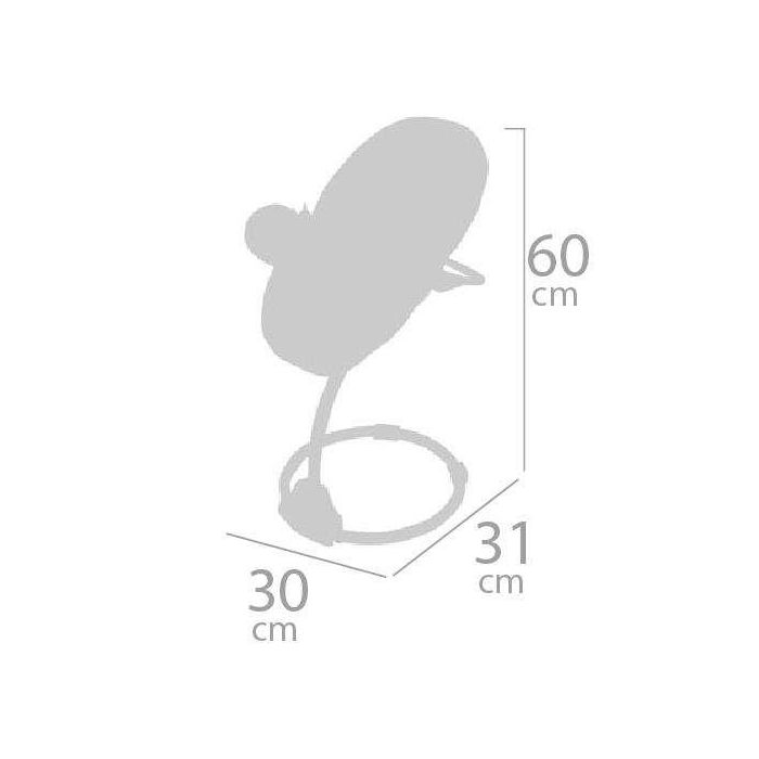 Trona columpio 3 x 1 - para muñecas de hasta 50 cm. 5 Trona columpio 3 x 1 - para muñecas de hasta 50 cm. 5