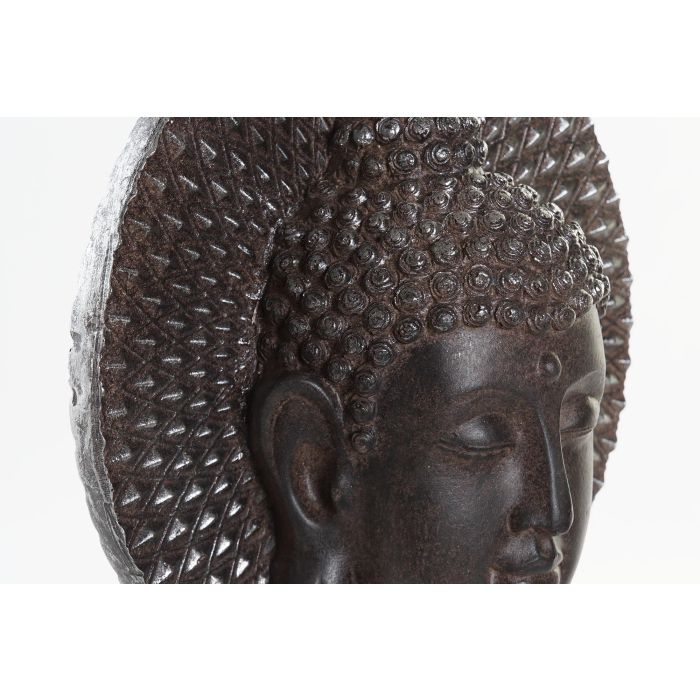 DKD Home Decor Figura Decorativa Oriental Buda Marrón Oscuro de Resina y Metal, Conjunto 4 Unidades 10.5x31x21 cm 1 DKD Home Decor Figura Decorativa Oriental Buda Marrón Oscuro de Resina y Metal, Conjunto 4 Unidades 10.5x31x21 cm 1