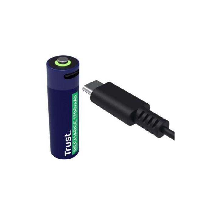 Pack de 2 Pilas AA Trust 25584/ Recargables 2 Pack de 2 Pilas AA Trust 25584/ Recargables 2