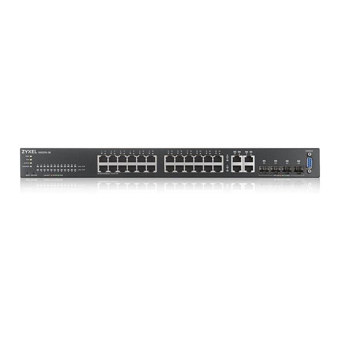 Zyxel GS2220-28-EU0101F Switch Gestionado L2 Gigabit Ethernet Negro 24 Puertos