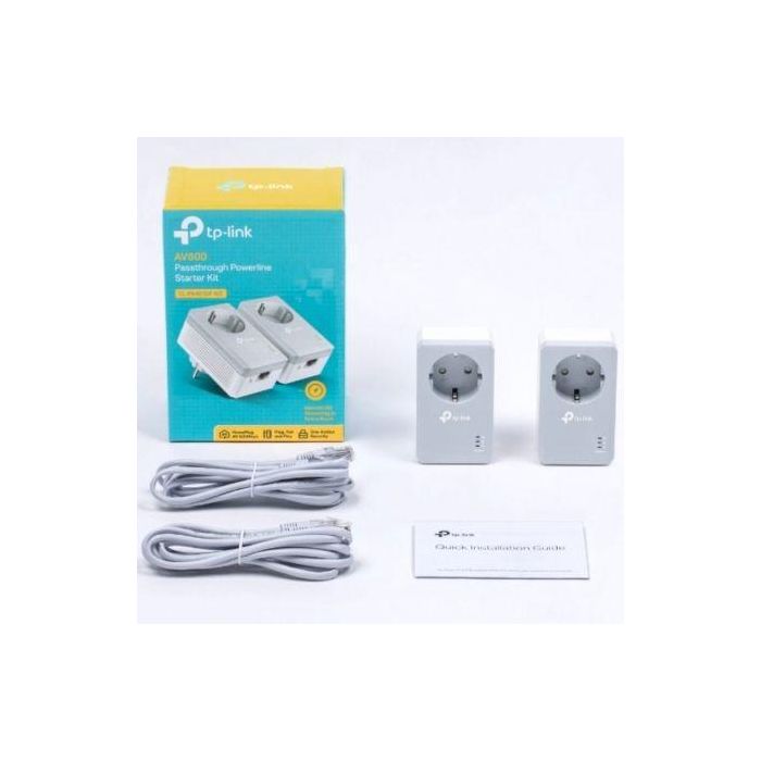 TP-Link TL-PA4010P KIT V5 adaptador de red PowerLine 600 Mbit/s Ethernet Blanco 2 pieza(s) 3 TP-Link TL-PA4010P KIT V5 adaptador de red PowerLine 600 Mbit/s Ethernet Blanco 2 pieza(s) 3