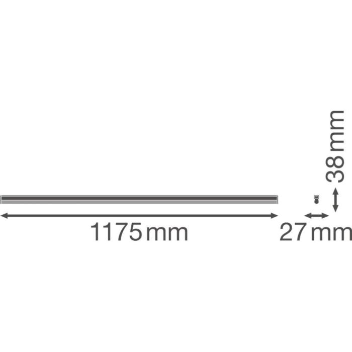 Ledvance LVE-4058075099739 Luminaria LED Lineal "Compact" 20W 2000Lm 3000K IP20 - Eficacia 100 lm/W, Sustituto T8, Compacta, 5 años garantía 2 Ledvance LVE-4058075099739 Luminaria LED Lineal "Compact" 20W 2000Lm 3000K IP20 - Eficacia 100 lm/W, Sustituto T8, Compacta, 5 años garantía 2