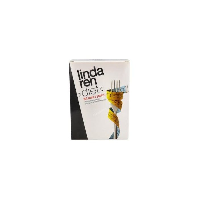 Lindaren Diet Fat Loss Control de Peso 30 Packs Programa Integral con Cromo, Colina, Guaraná
