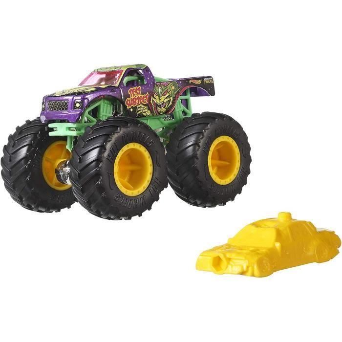 Mattel Coche Básico Monster Trucks Escala 1:64 - Modelos Surtidos - Edad 3+ años Mattel Coche Básico Monster Trucks Escala 1:64 - Modelos Surtidos - Edad 3+ años