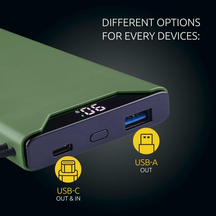 Intenso F10000 Powerbank 10000 mAh Verde con Power Delivery y Quick Charge 3.0 3 Intenso F10000 Powerbank 10000 mAh Verde con Power Delivery y Quick Charge 3.0 3