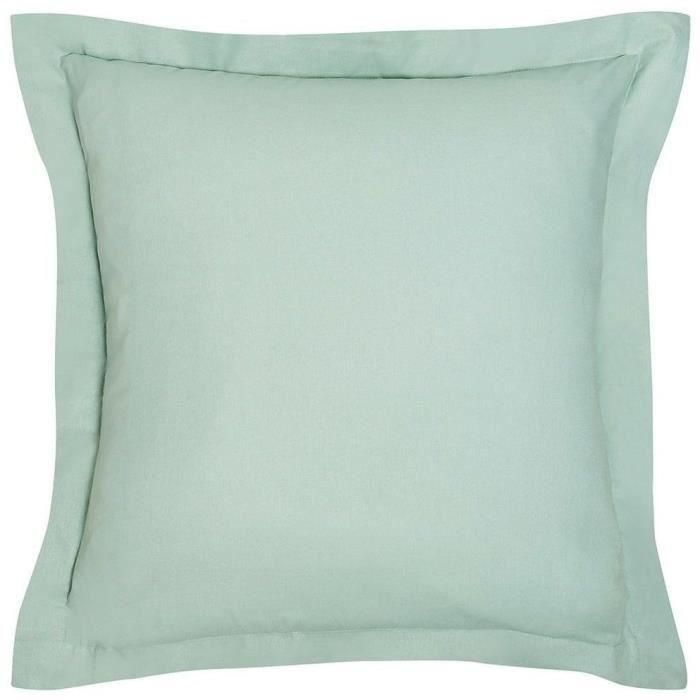 Today TOD3574643510570 Funda de almohada de algodón orgánico Celadón 63x63+5cm 3 Today TOD3574643510570 Funda de almohada de algodón orgánico Celadón 63x63+5cm 3