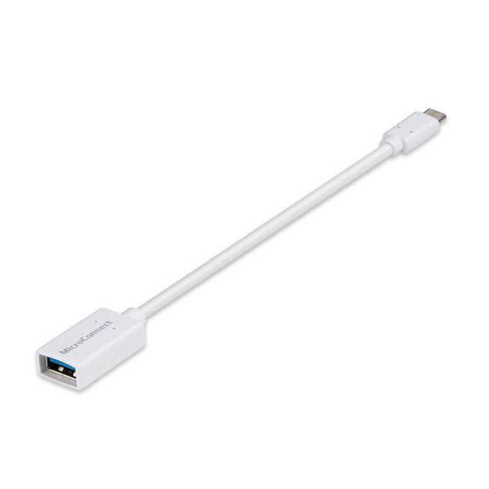 MicroConnect Adaptador de USB-C 3.2 Gen 1 a USB 3.2 Gen 1 Tipo A, 0.2m 1