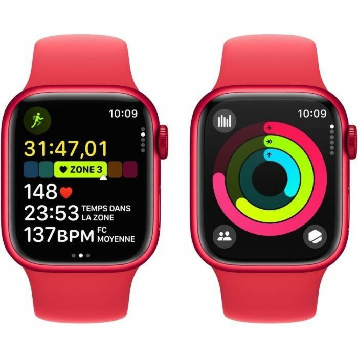 Apple Watch Series 9 GPS + Cellular - 41 mm - Caja de aluminio (PRODUCT)RED - Brazalete deportivo (PRODUCT)RED - S/M 2