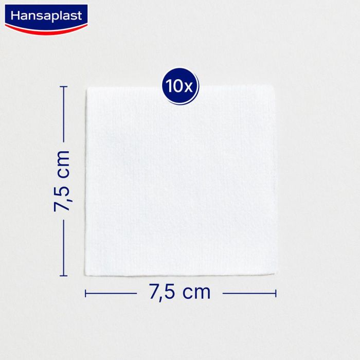 Hansaplast HP Gasas Suaves 7,5 x 7,5 cm 10 u 1