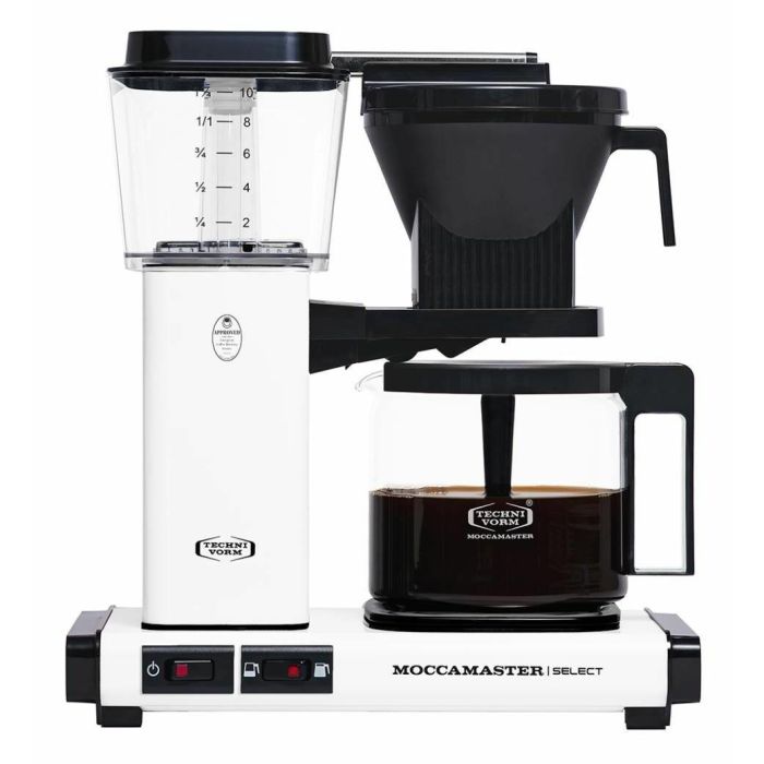 Moccamaster KBG Select Cafetera, Matt White