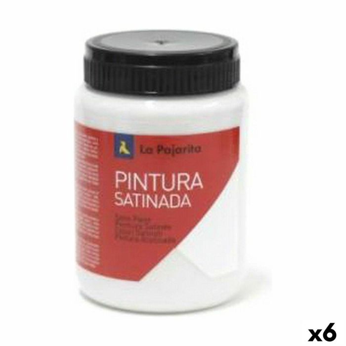 Témpera La Pajarita L-19 6 Piezas Gris Escolar Satinado Témpera La Pajarita L-19 6 Piezas Gris Escolar Satinado