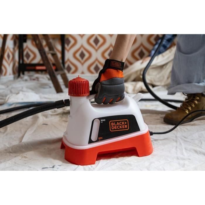 Black & Decker separador de papel tapiz 2400 W con depósito de 4 litros y 60 minutos de autonomía 4 Black & Decker separador de papel tapiz 2400 W con depósito de 4 litros y 60 minutos de autonomía 4