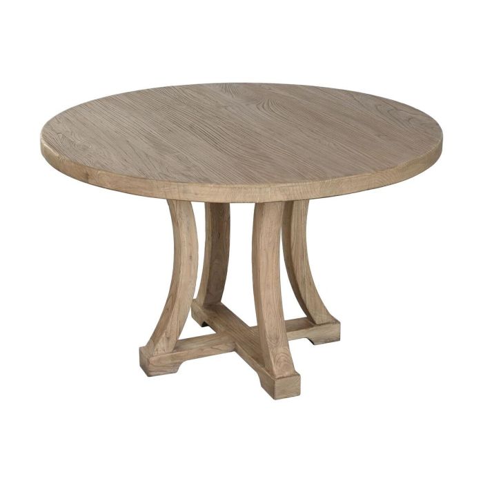 DKD Home Decor bs1c25 Mesa de Comedor Cuadrada Olmo Macizo Natural 120x120x76 cm Desmontable Colección Minimal DKD Home Decor bs1c25 Mesa de Comedor Cuadrada Olmo Macizo Natural 120x120x76 cm Desmontable Colección Minimal
