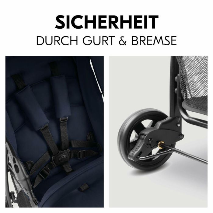 Carro de Paseo para Bebé Hauck Azul oscuro 8