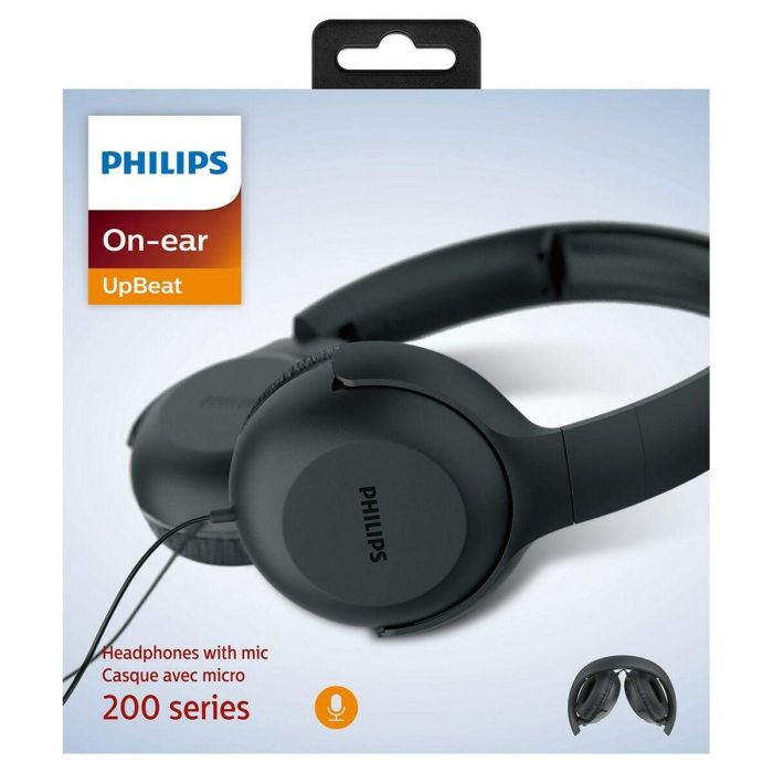 Auriculares de Diadema Philips TPV UH 201 BK Negro 1