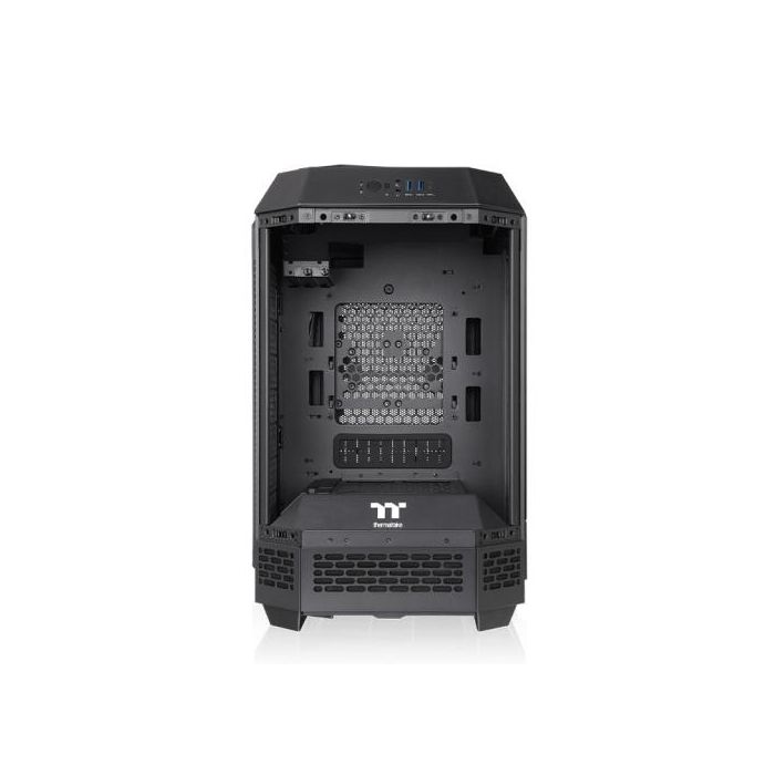 Thermaltake The Tower 250 Mini Tower Negro, Blanco para PC con Pantalla LCD 3.9", Ventiladores 2x120mm, Soporte HDD/SSD 2.5/3.5" 1 Thermaltake The Tower 250 Mini Tower Negro, Blanco para PC con Pantalla LCD 3.9", Ventiladores 2x120mm, Soporte HDD/SSD 2.5/3.5" 1