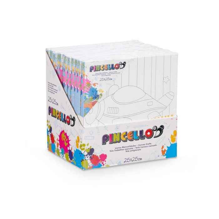 Lienzo Pincello 29100259 Madera Tela 12 Unidades 2 Lienzo Pincello 29100259 Madera Tela 12 Unidades 2