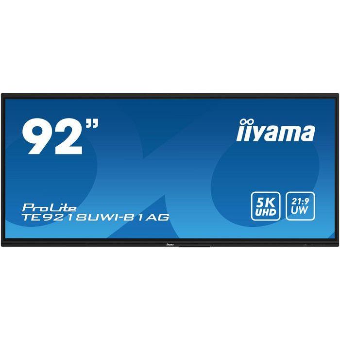 iiyama 92" 5K UHD Táctil Interactivo Android 13 iiWare11, 50 Puntos IR+, Anti-reflejos, Altavoces y Micrófono 1 iiyama 92" 5K UHD Táctil Interactivo Android 13 iiWare11, 50 Puntos IR+, Anti-reflejos, Altavoces y Micrófono 1