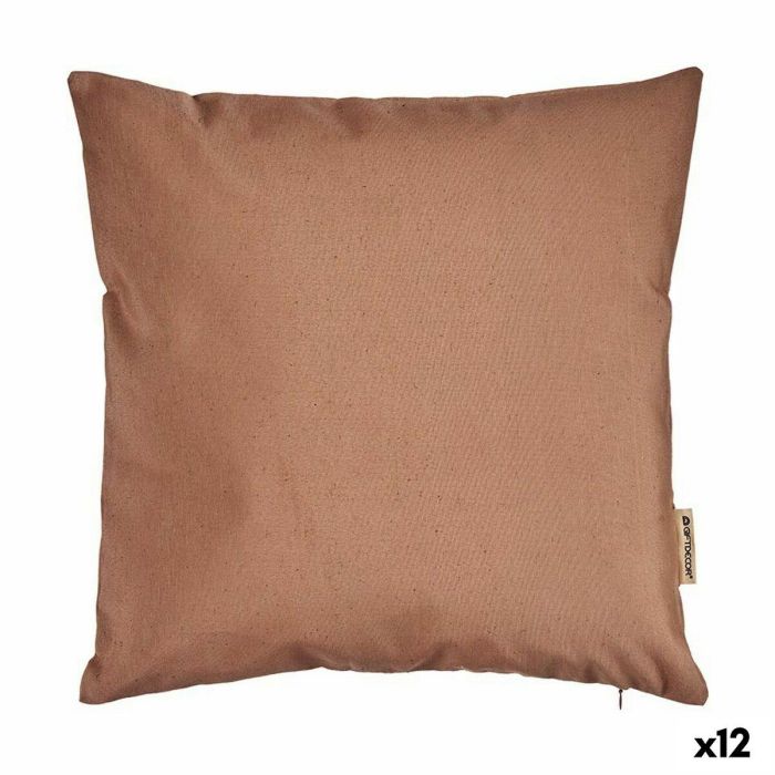 Funda de cojín Marrón (45 x 0,5 x 45 cm) (12 Unidades) Funda de cojín Marrón (45 x 0,5 x 45 cm) (12 Unidades)