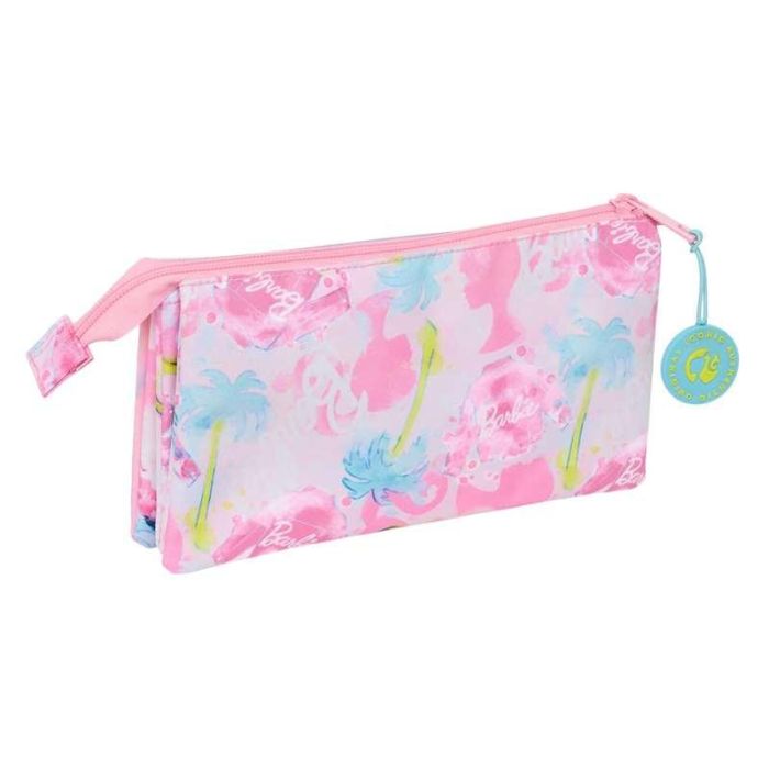 Bolso Escolar Portatodo Safta Triple Barbie 120x220x30 mm 1 Bolso Escolar Portatodo Safta Triple Barbie 120x220x30 mm 1