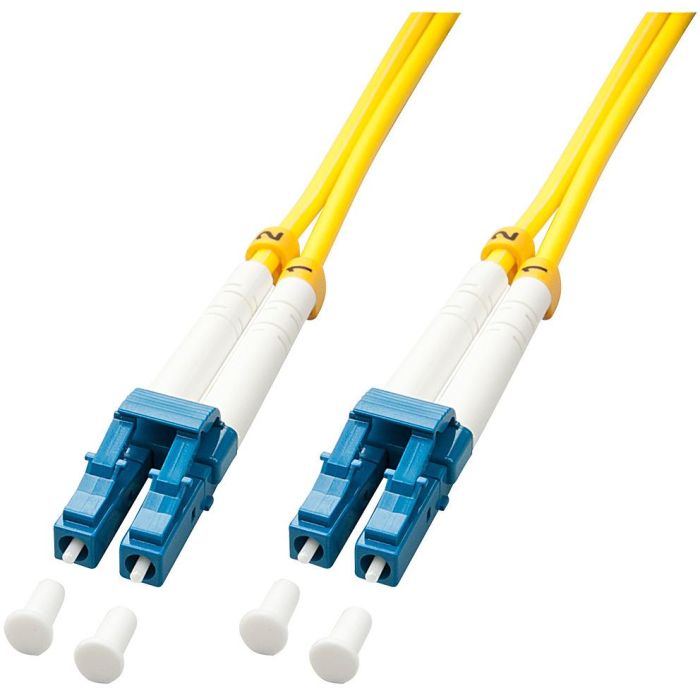 LINDY 47451 Cable de Fibra Óptica Duplex LC/LC OS2 2m Monomodo 9/125µm 0 LINDY 47451 Cable de Fibra Óptica Duplex LC/LC OS2 2m Monomodo 9/125µm 0