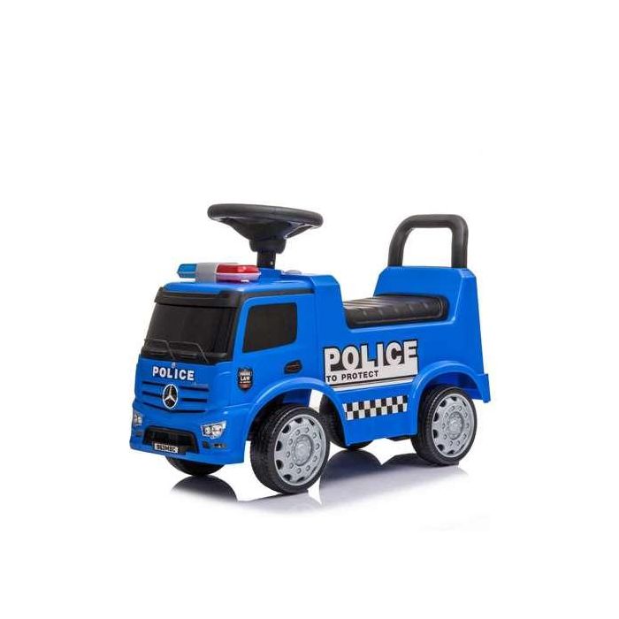 Ociotrends Camión de Policía Mercedes Actros con Sonidos y Luces de Polipropileno para Niños 1-3 Años (Máx 25 kg), Azul 1 Ociotrends Camión de Policía Mercedes Actros con Sonidos y Luces de Polipropileno para Niños 1-3 Años (Máx 25 kg), Azul 1