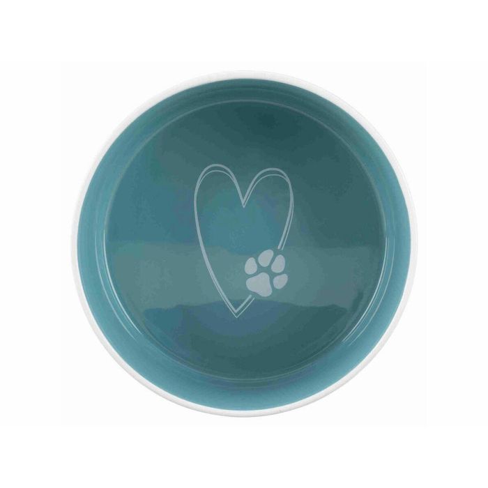 Comedero para Perro Trixie Pet's Home Azul Crema Ø 12 cm 300 ml 2