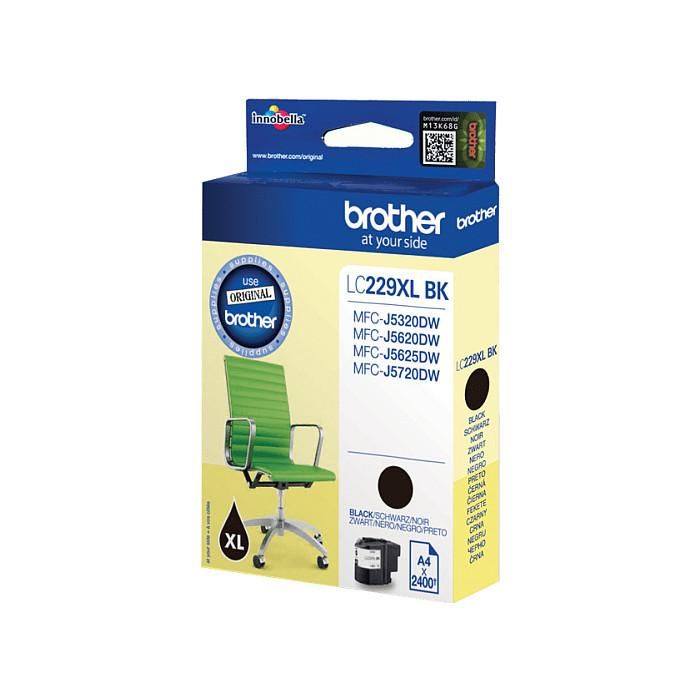 Brother LC-229XLBK Cartucho de Tinta Negra Original para Impresoras Brother MFC-J5720DW MFC-J5620DW MFC-J5320DW con Rendimiento de 2400 Páginas 0 Brother LC-229XLBK Cartucho de Tinta Negra Original para Impresoras Brother MFC-J5720DW MFC-J5620DW MFC-J5320DW con Rendimiento de 2400 Páginas 0