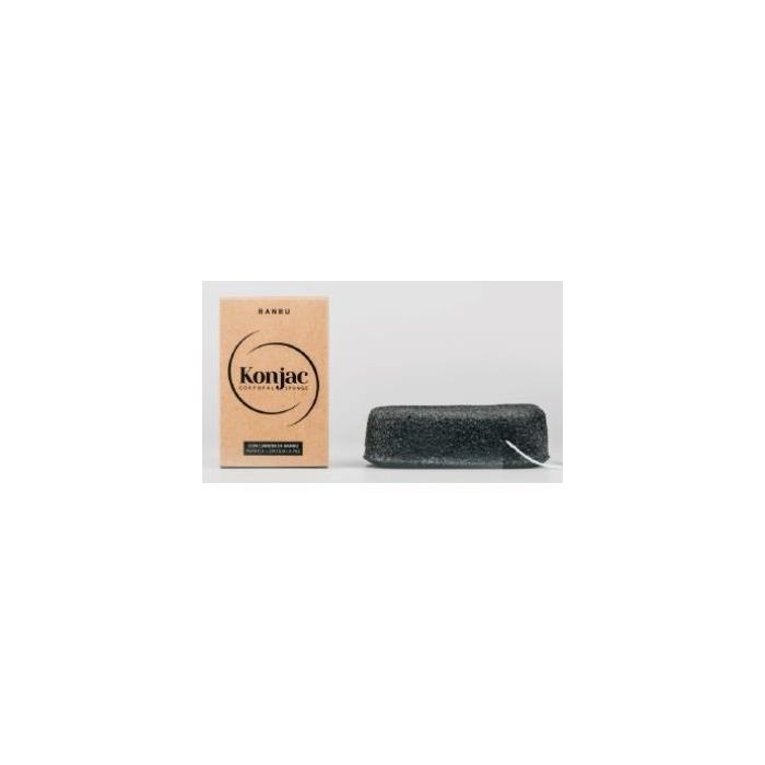 Konjac Esponja Corporal Exfoliante Negra 5Gr. Konjac Esponja Corporal Exfoliante Negra 5Gr.