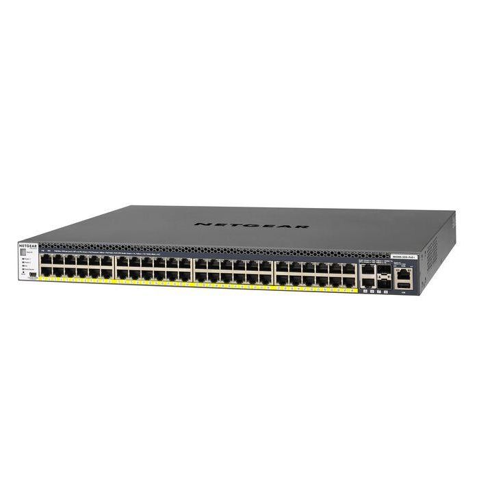 NETGEAR GSM4352PB M / GSM4300-52G-PoE+ Switch Gestionado L2/L3/L4 48 Puertos Gigabit Ethernet PoE+ Montaje en Rack 2